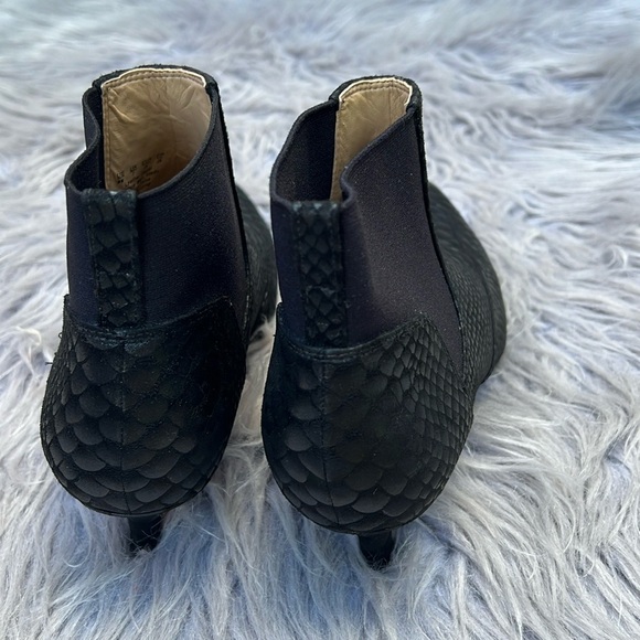 NATURALIZER PIPER SNAKESKIN ANKLE BOOTS SIZE 9 M - Picture 4 of 8